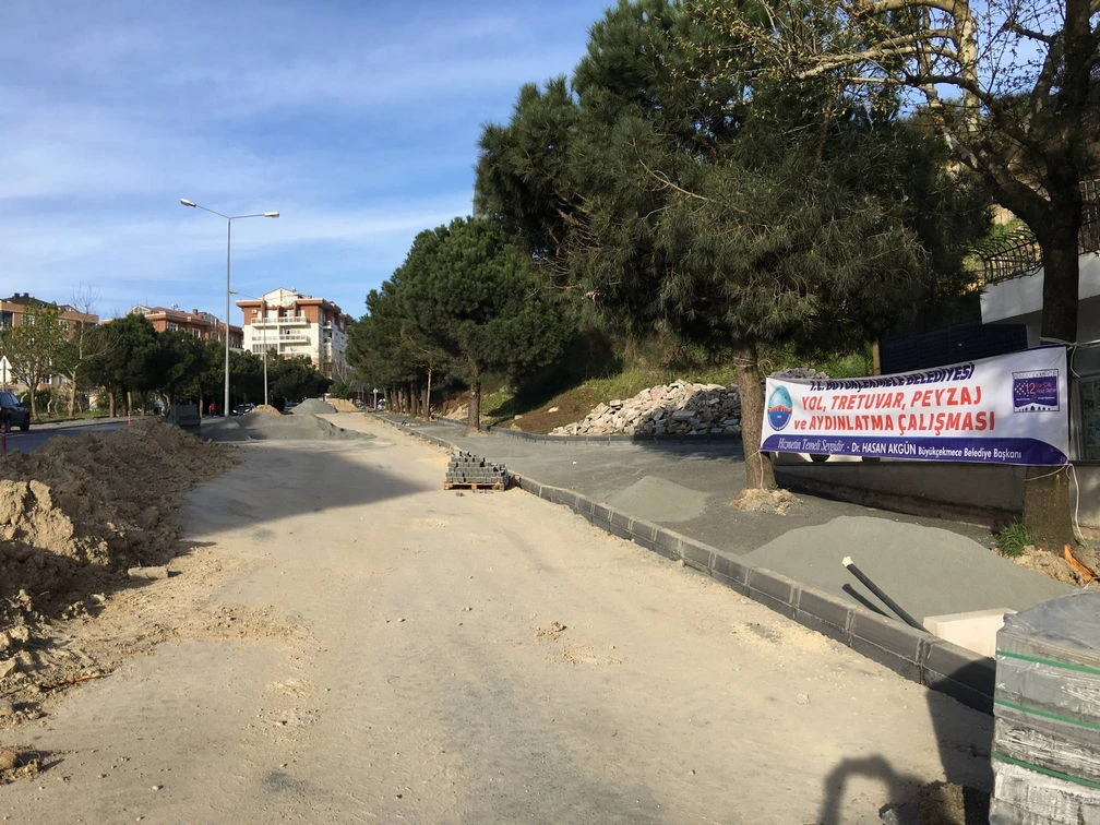 BÜYÜKÇEKMECE İLÇESİ YOL ve ÇEVRE DÜZENLEMESİ - Galeri
