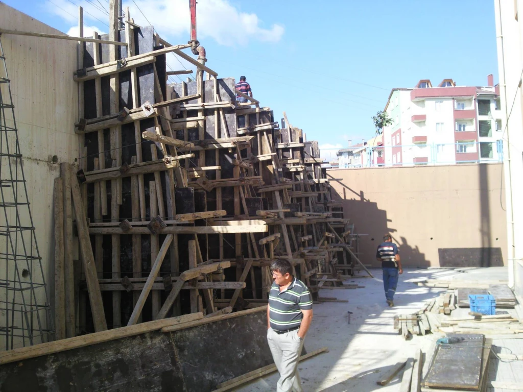 GEBZE KOCATEPE PRIMARY SCHOOL RETAINING WALLS CONSTRUCTION - Galeri