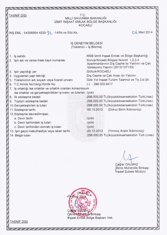 KONCA 1,2,3,4 LODGEMENT BUILDINGS FACADE AND ROOF HEAT INSULATION WORKS