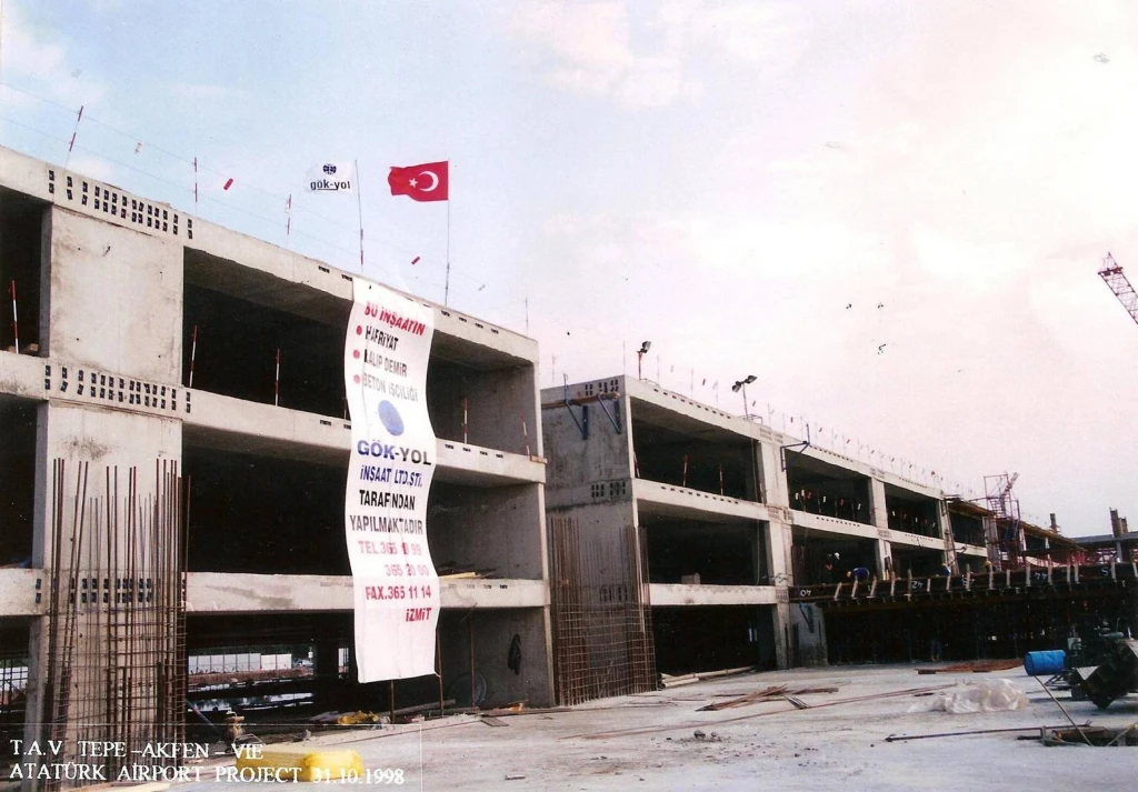ATATÜRK HAVALİMANI OTOPARK BİNASI KALIP BETON ve DEMİR İŞLERİ
