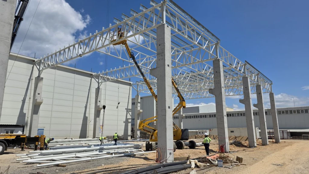 TECHNO STEEL PROCESSING TURKEY (TSPT) FACTORY EXTENSION AREA CONSTRUCTION WORKS - Galeri