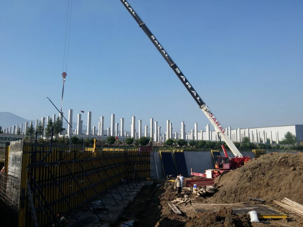 TEZCAN GALVANISING INDUSTRIES  FACTORY-4 RETAINING WALLS CONSTRUCTION - Galeri