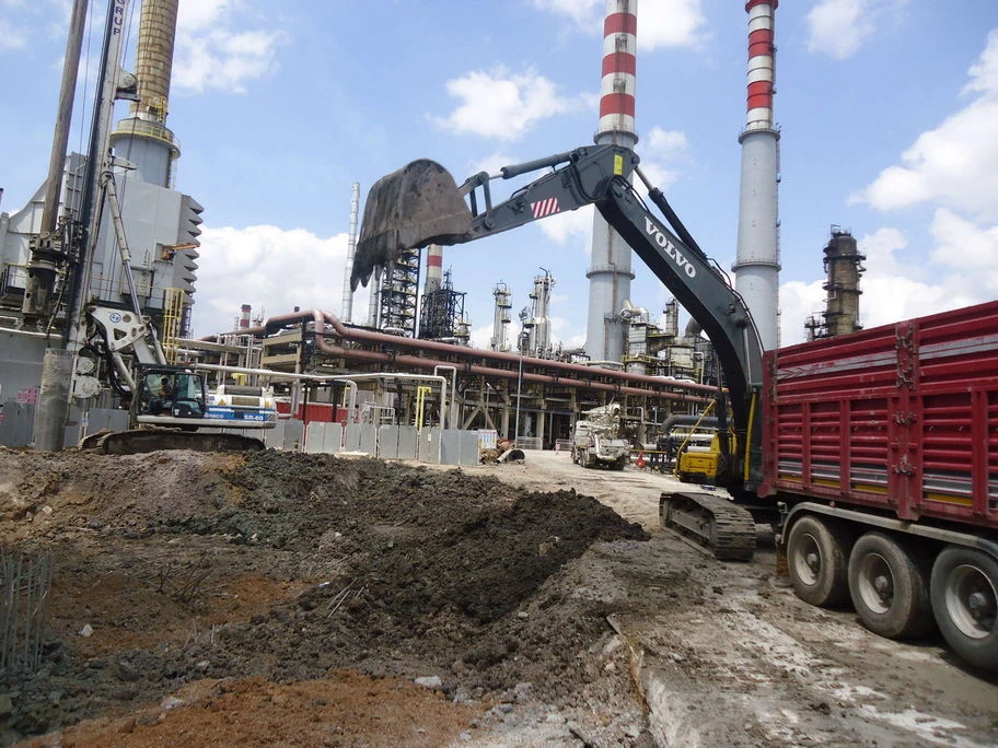 TÜPRAŞ HRSG TEMELİ İNŞAATI - Galeri