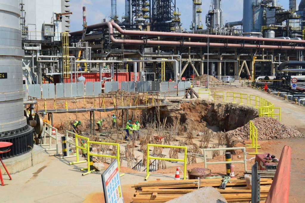 TÜPRAŞ HRSG TEMELİ İNŞAATI