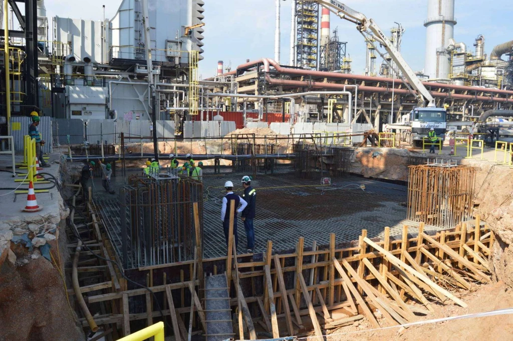 TÜPRAŞ HRSG TEMELİ İNŞAATI - Galeri